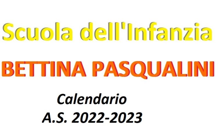 Calendario A.S. 2022-2023